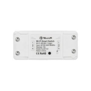 Întrerupător WiFi Tellur, de linie, 2200W, Alb - Img 2