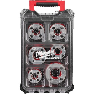 Kit cap de filetat tip BSPT 1/2" pentru M18 FPT2, include capetele de ½″, ¾″, 1″, 1¼″, 1½″, 2″ - Img 2