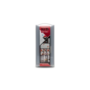 Kit carote diamantate EasyGres 6, 8, 10, 12mm, 4 buc. - RUBI-4904