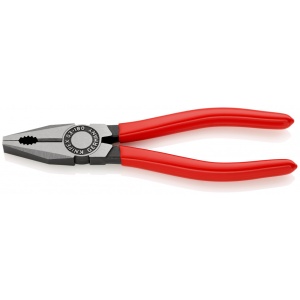 KNIPEX 03 01 180 Patent combinat acoperite cu plastic vopsit negru 180 mm