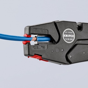 KNIPEX 12 50 200 Clește dezizolator cu autoreglaj 200 mm - Img 4
