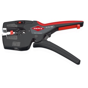 KNIPEX 12 72 190 NexStrip 190 mm, dezizolare: 0.03 - 10 mm² / 32 - 8 AWG; sertizare: 0.25 - 4 mm² / 2 x 2.5 mm² - Img 2