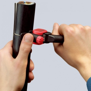 KNIPEX 16 40 150 Decapator poliamidă ranforsată cu fibră optică 150 mm (carton cu autoservire/în blister) - Img 7