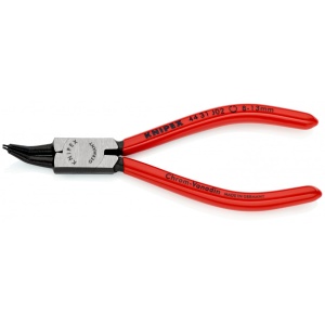 KNIPEX 44 31 J02 clește pentru inele de siguranță pentru inele interioare cu alezaje angular la 45° acoperite cu plastic vopsit negru 140 mm