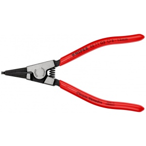 KNIPEX 46 11 G2 clește pentru inele de siguranță pentru inele de prindere pe axuri acoperite cu plastic vopsit negru 140 mm - Img 3