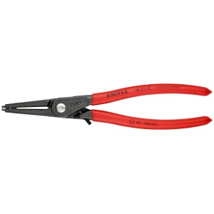 KNIPEX 48 31 J3 clește de precizie pentru inele de siguranță pentru inele interioare cu alezaje cu protecţie la supraîntindere acoperit cu material plastic aderent bonderizat în culoarea gri 225 mm - Img 3
