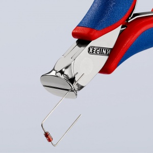 KNIPEX 64 02 115 Tăietor frontal pentru instalații electronice cu manşoane multicomponent 115 mm - Img 4