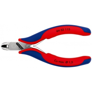 KNIPEX 64 52 115 Tăietor frontal pentru instalații electronice cu manşoane multicomponent 115 mm - Img 3