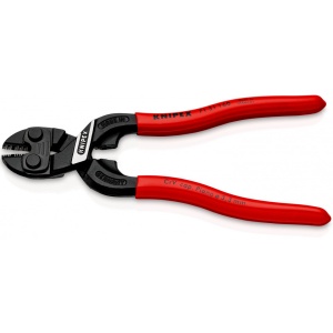 KNIPEX 71 31 160 CoBolt® S Tăietor compact pentru bolțuri cu degajare în muchia de tăiere acoperite cu plastic vopsit negru 160 mm - Img 2