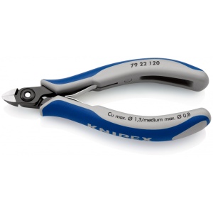 KNIPEX 79 22 120 Șfic de precizie pentru sisteme electronice cu manşoane multicomponent brunat 120 mm - Img 2
