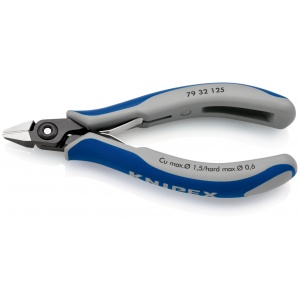 KNIPEX 79 32 125 Șfic de precizie pentru sisteme electronice cu manşoane multicomponent brunat 125 mm - Img 2