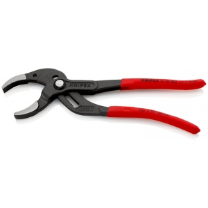 KNIPEX 81 01 250 Cleşte pentru sifon şi conectori acoperit cu material plastic aderent vopsit negru 250 mm - Img 3