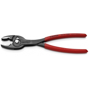 KNIPEX 82 01 200 TwinGrip Clești cu prindere frontală acoperit cu material plastic aderent vopsit negru 200 mm - Img 5