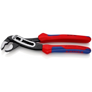KNIPEX 88 02 180 Alligator® Cleşte pentru pompe de apă cu manşoane multicomponent vopsit negru 180 mm - Img 2
