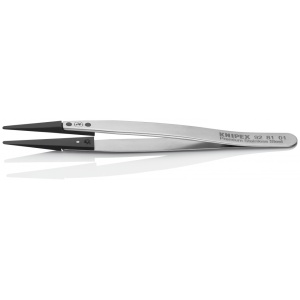 KNIPEX 92 81 01 Pensete cu vârfuri interschimbabile ESD 130 mm - Img 2