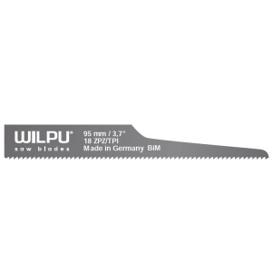 L 2018 Panza sabie pentru masini pneumatice, pentru plastic si aluminiu, DIM 95 x 12.3 x 0.63 mm - 20018 00105
