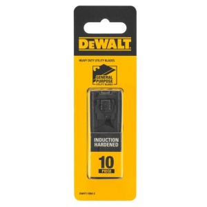 Lama trapez pentru cutter Dewalt DWHT11004-2, 62 x 19 mm, varfuri ascutite, set de 10 bucati - Img 3