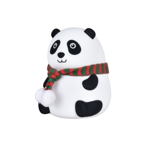 Lampă de noapte pentru copii, silicon, reincarcabilă, Panda