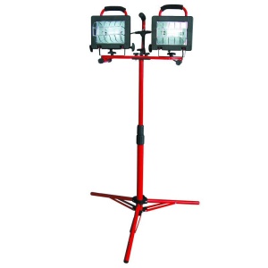 LAMPA HALOGEN PORTABILA CU STATIV COMPLEX 2X500W / 220V - Img 1