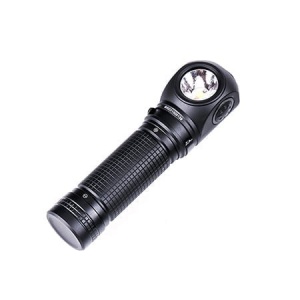 Lanterna reincarcabila P10 cu unghi drept cu 3 surse de lumină - 1400 lumeni, 200 m - Img 2