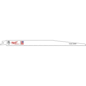 Lemn / Metal / Plastic: Pânze universale Milwaukee 300 x 8 / 12 Tpi - 50 bucati - Img 2
