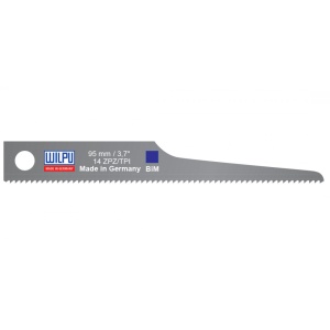 LV 2014 Panza sabie pentru masini pneumatice, pentru materiale sandwich / 5 bucati, DIM 95 x 12.3 x 0.63 mm