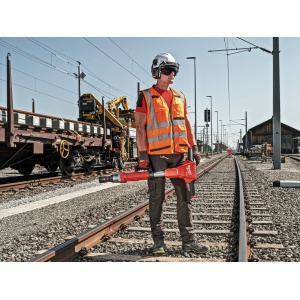 M18 FHIWF1R-122C Cheie cu impact patrat 1˝ pentru calea ferată cu inel de fricțiune, cuplu desfacere 2000 Nm, 2 baterii 12Ah, incarcator, valiza - Img 3