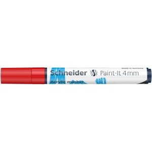 Marker cu vopsea acrilică Paint-It 320 4 mm Schneider - Img 3