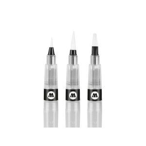 Marker gol reîncărcabil Molotow Aqua Squeeze Pen Basic Set 1 - Img 2
