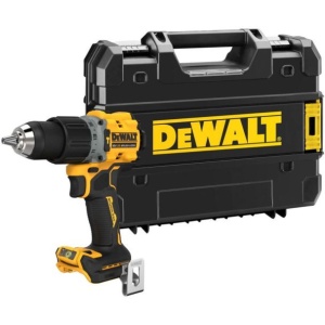 Masina compacta de insurubat si gaurit cu percutie DeWalt DCD805NT, compatibila cu acumulatori de 18V XR in valiza TSTAK - Img 1