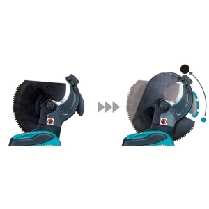 Masina de debitat cabluri Makita LXT 18V, 50 mm, livrata fara acumulator - Img 3