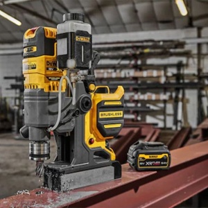 Masina de gaurit cu talpa magnetica Dewalt DCD1623X2G, burghiu max 16 mm, carota max 50 mm, cu 2 acumulatori XR FLEXVOLT 9.0Ah si incarcator - Img 7