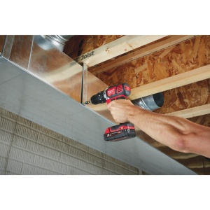 Masina de gaurit si insurubat cu percutie cu acumulatori Milwaukee M18 BPD-202C, cuplu 50 Nm, livrata cu acumulatori - Img 12