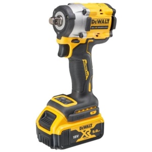 Masina de insurubat cu impact Dewalt DCF921P2T, patrat 1/2", maxim 406 Nm, cu 2 acumulatori 18V XR /5.0 Ah si incarcator in valiza TSTAK - Img 2