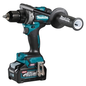 Masina de insurubat si gaurit Makita XGT 40Vmax,140 Nm, cu 2 acumulatori - Img 1