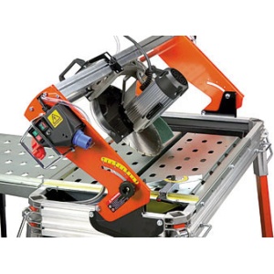 Masina de taiat placi, materiale de constructii 120cm, 2.2kW, PRIME 120S cu laser si roti - Battipav-91201 - Img 3