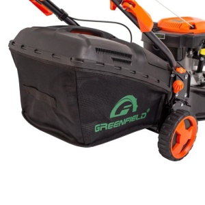 Masina de tuns gazonul cu autopropulsie Greenfield G-MTG421A-T6, 3.46 cp, 146 cmᶟ, 42 cm latime lucru, 5 trepte taiere, sac colector 40 l - Img 8