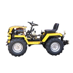 Minitractor ProGARDEN Campo T12 G2.1 4x4, 12CP, diesel, hidraulica fata-spate, roti 6.00-12 - Img 3