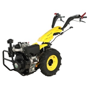 Motocultor multifunctional ProGARDEN Campo U12E 12CP, diesel, pornire electrica, 3+2 viteze, reductor - Img 2