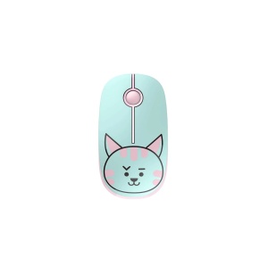 Mouse fără fir Tellur Pisica, 2.4Ghz, nano receiver