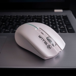 Mouse wireless Tellur, Silent Click, Alb - Img 4