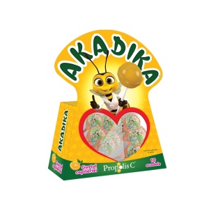 Multivitamine Akadika Propolis C Portocală 10 buc/cut