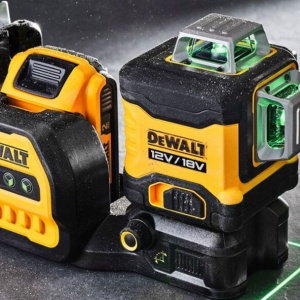 Nivela laser in cruce, autonivelanta, DeWalt DCE089D1G18, Li-Ion 12/18V, 2 Ah, fascicul verde - Img 4