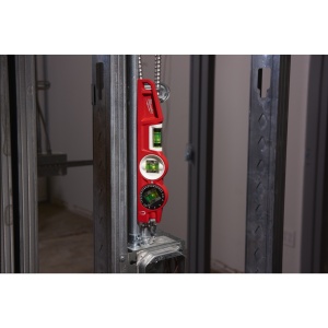 Nivela magnetica Milwaukee Block Torpedo 25 cm, bulă reglabila la 360° cu blocare pentru masurarea unghiurilor - Img 7
