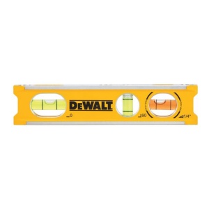 Nivela torpedo Dewalt DWHT42525-0, 16.5 cm, 3 fiole, magnetica - Img 2