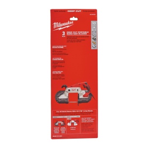 Pânză pentru fierăstrău cu bandă 1139.83 x 12.7 x 0.51 mm 1139.83 mm x 10 Tpi - 3 bucati - Img 2