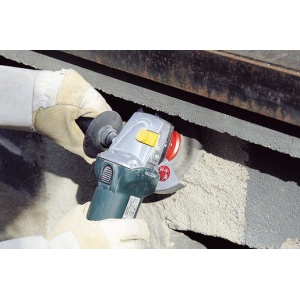 Perie Wolfcraft 2153000, tip disc conic, D 100 mm, pentru polizoare unghiulare, impletita, filet M14 - Img 2