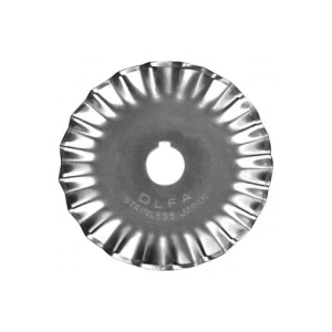 PIB45-1 - lama japoneza rotunda ondulata, de 45 mm, Olfa - Img 2
