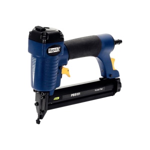Pistol de batut pneumatic dual Rapid PBS121 kit, capse 606 12-30mm, cuie 8 15-30mm, include 200 capse 606 25mm, 200 cuie 8 25, cheie hexagonala, 3 reductii furtun aer comprimat, 5000053