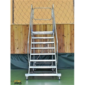 Platforma mobila RARIS, aluminiu, la 45°, Gmax = 200 kg, cu maneta, tip PNR45 - Img 7